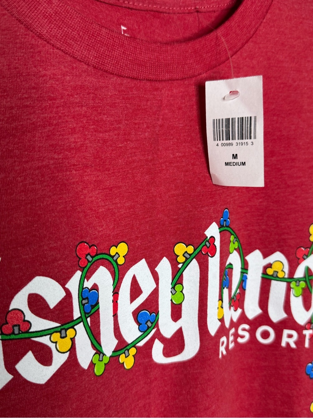 Disneyland Resort Holiday Red Graphic Tee - Picture 3 of 5